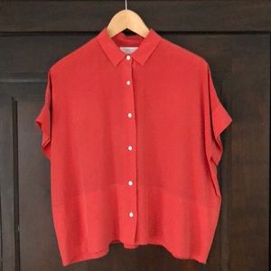 Everlane Silk Square Shirt